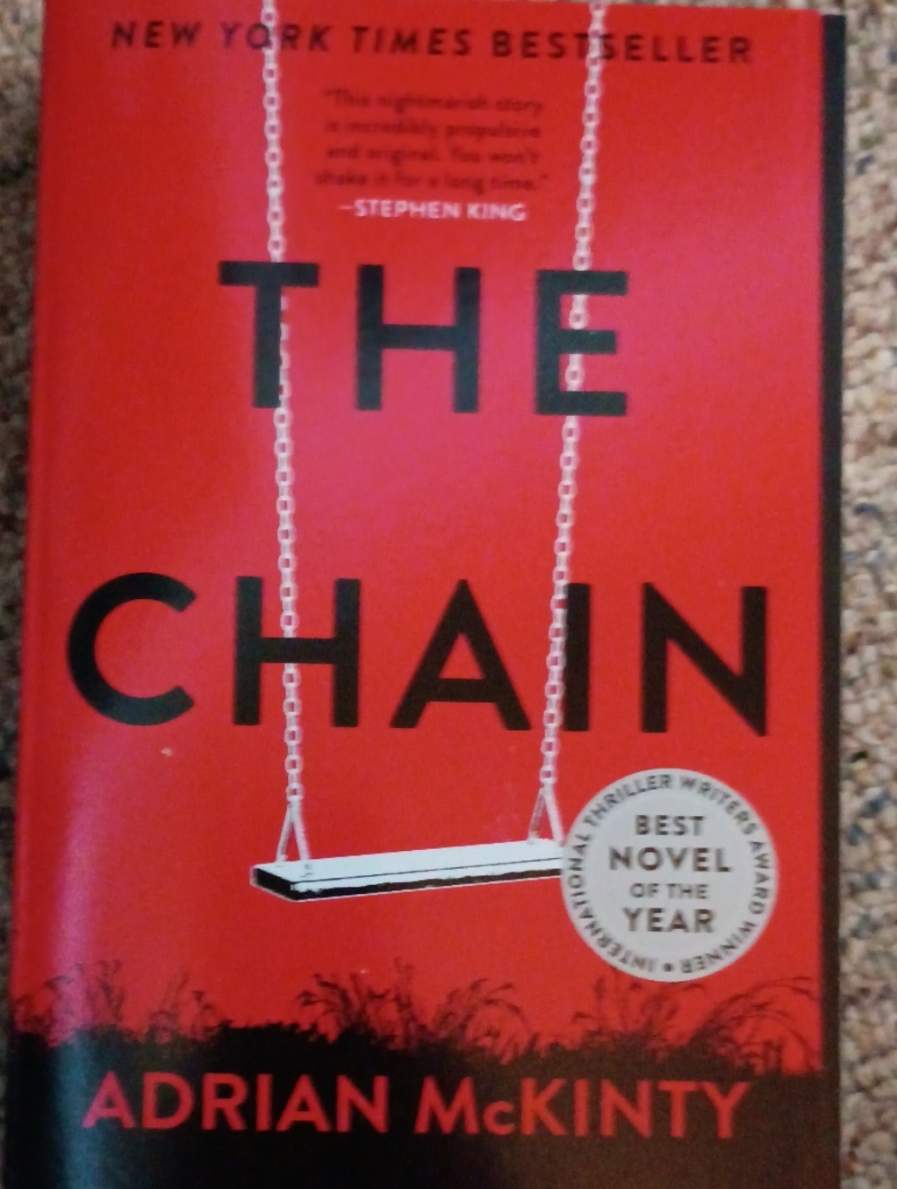 The Chain by Adrian McKinty - Paperback Thriller